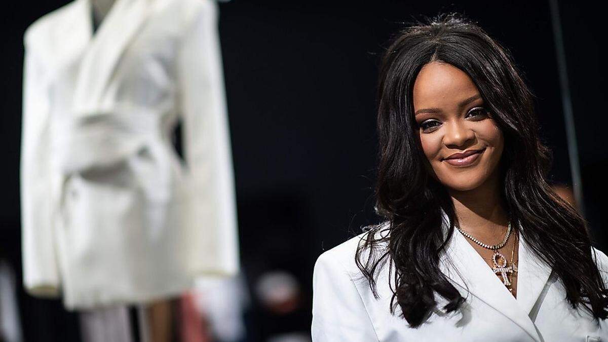 Rihanna bei der Präsentation ihrer ersten Kollektion für &quot;Fenty&quot;