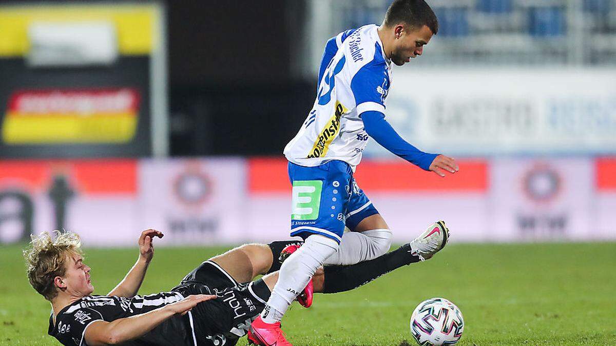 Sascha Horvath schießt für Hartberg die Standards