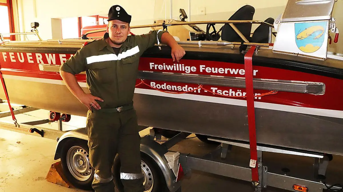 Seit vielen Jahren für die Mitmenschen im Einsatz, diese Woche wurde Augustin zum Lebensretter