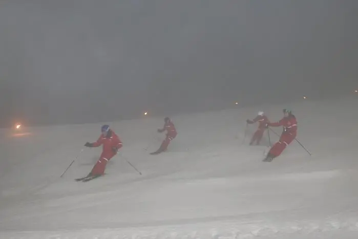 Der Nebel war Spielverderber.