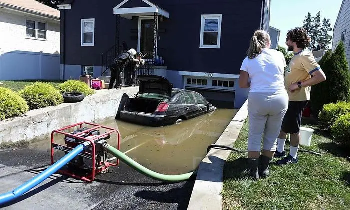 Schäden im Bundesstaat New York