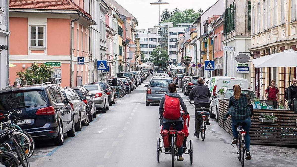 Zinzendorfgasse wird Versuchsareal