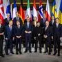 BERLIN Caretaker Prime Minister Dick Schoof poses with other European leaders ahead of a summit on Ukraine, attended by the top leaders of NATO and the EU, Ukrainian President Volodymyr Zelensky, and the US delegation, Jared Kushner 2nd R and Steve Witkoff 3rd R. The US, Ukraine, and other European countries are negotiating the contents of their joint peace plan for Ukraine. ANP REMKO DE WAAL netherlands out - belgium out PUBLICATIONxINxGERxSUIxAUTxONLY Copyright: xx x544993712x originalFilename: 544993712.jpg