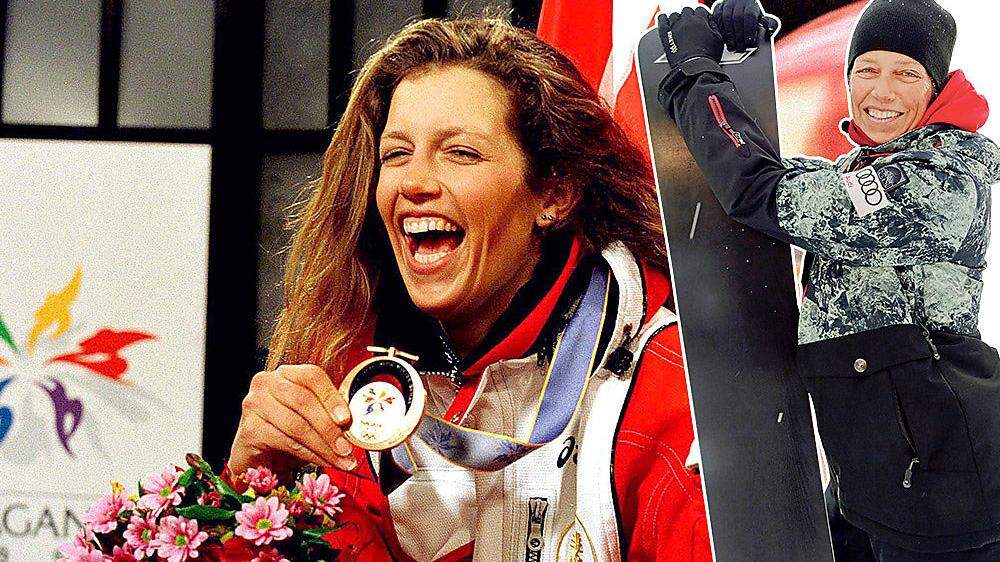 Köck gewann in Nagano 1998 Bronze im Parallel-RTL, jetzt ist sie Cheftrainerin