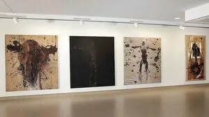 Ein Blick in die virtuell zugängliche Schau "Weg-Kreuz" im Steiermarkhof in Graz. 