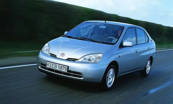 Die erste Generation des Toyota Prius startete 1997
