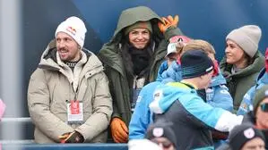 Marcel Hirscher als Zuschauer bei der Ski-WM in Saalbach