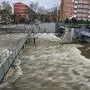 Der Fluss Manzanares in Madrid