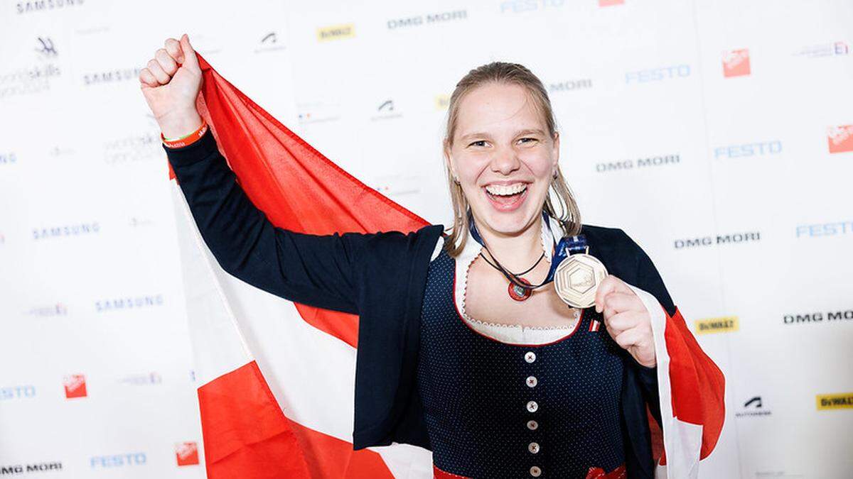 Magdalena Rath aus Bad Blumau gewann Bronze bei den Berufsweltmeisterschaften (“WorldSkills“)