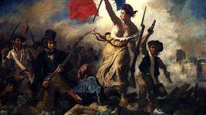 „Die Freiheit führt das Volk an“, heißt das berühmte Gemälde von Eugène Delacroix 