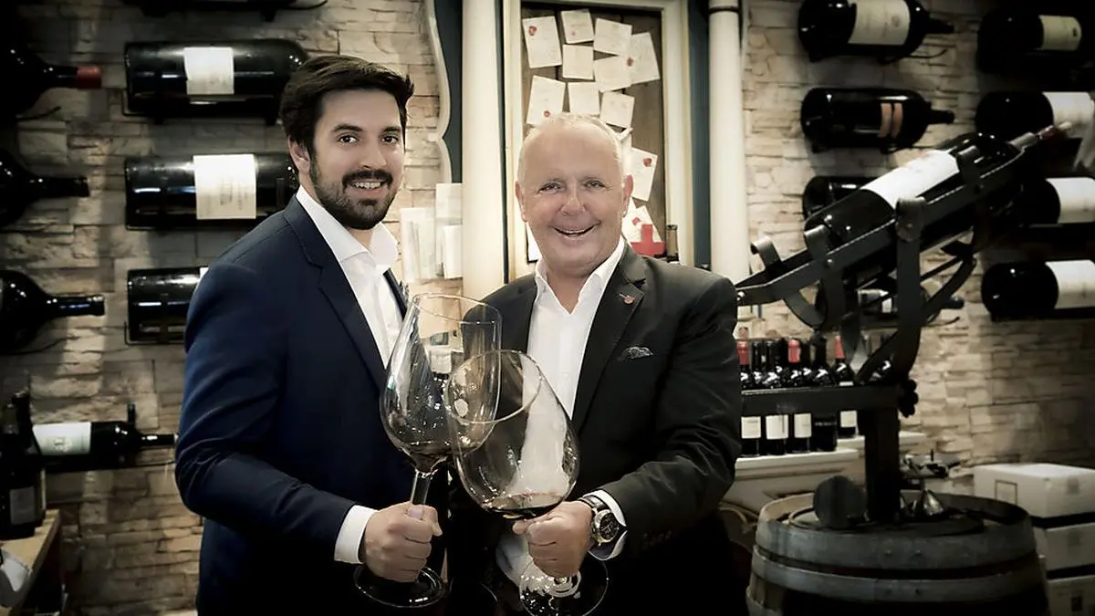 Mario Ladinig und Werner Fischer vom "Fischerhaus" in Moosburg. 