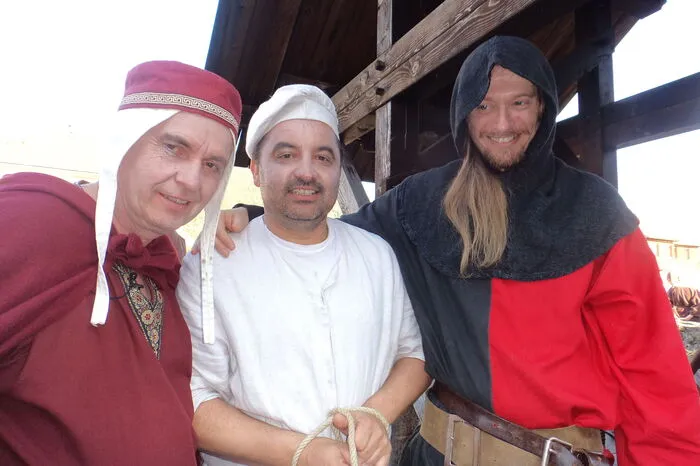 Blutrichter Alexander Marx, Bäcker Max Kronlechner, Henker Josef Kaltenegger