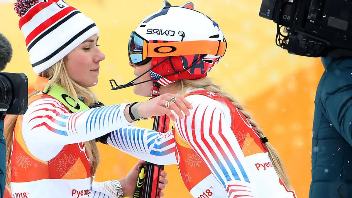 Gingen 2018 gemeinsam auf Medaillenjagd: Mikaela Shiffrin und Lindsey Vonn