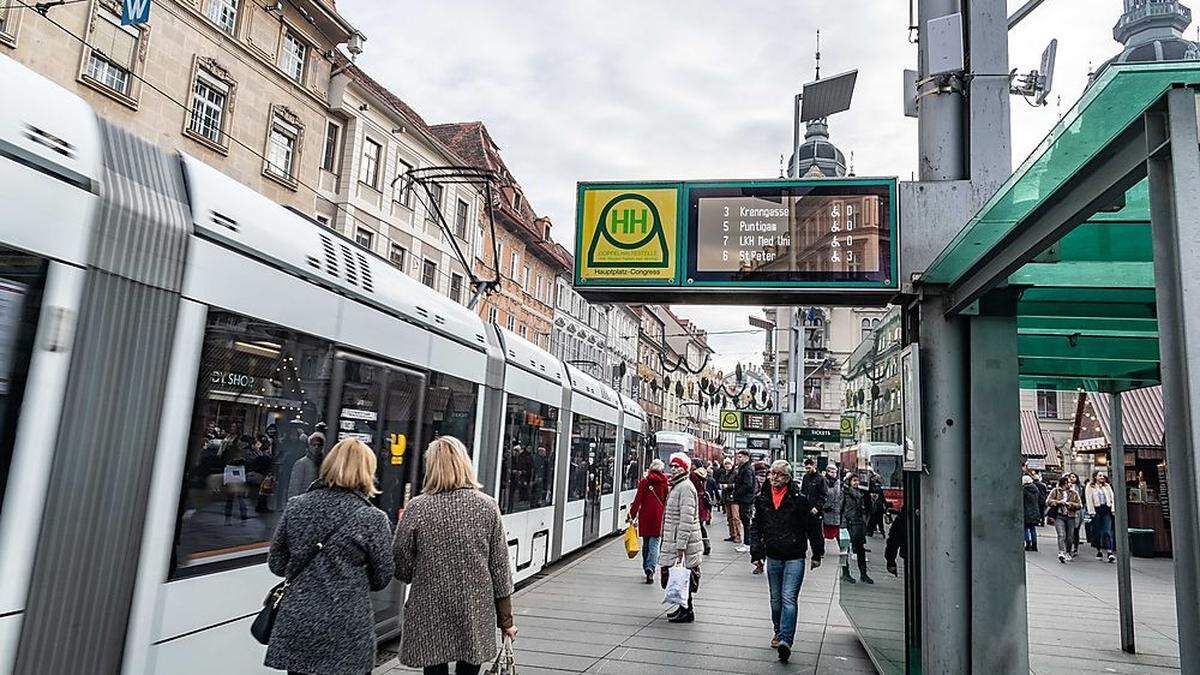 Ab 18 Uhr stellen Straßenbahn- und Busfahrer am 24. Dezember ihren Dienst ein 