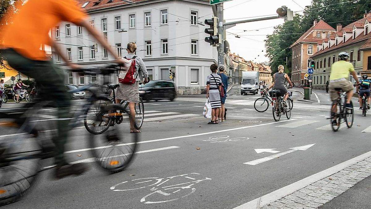 Vom CityRadeln bis zum Radweg Wickenburggasse: Graz hat Vorzeigeprojekte zu bieten 