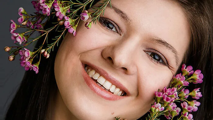 Evgenia Rieger in einem Selbstporträt 