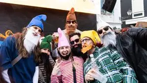 Graz am 04.03.2025, Fasching, Party, Mehlplatz, Glockenspielplatz