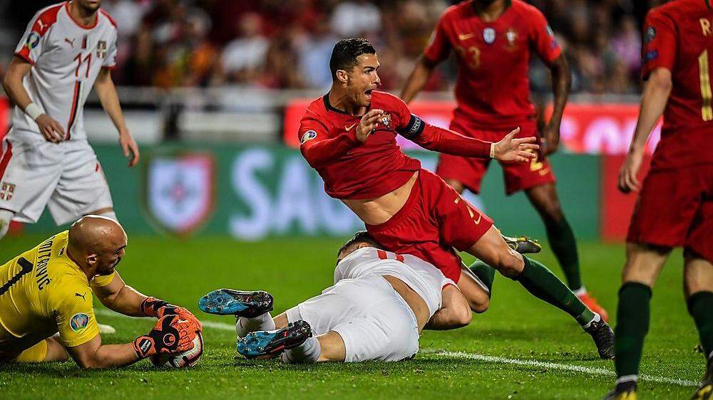 Cristiano Ronaldo wurde verletzt ausgewechselt