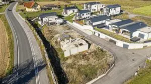 Baustelle Neubau Projekt Karawanken Blick Hochstuhlweg Velden November 2025