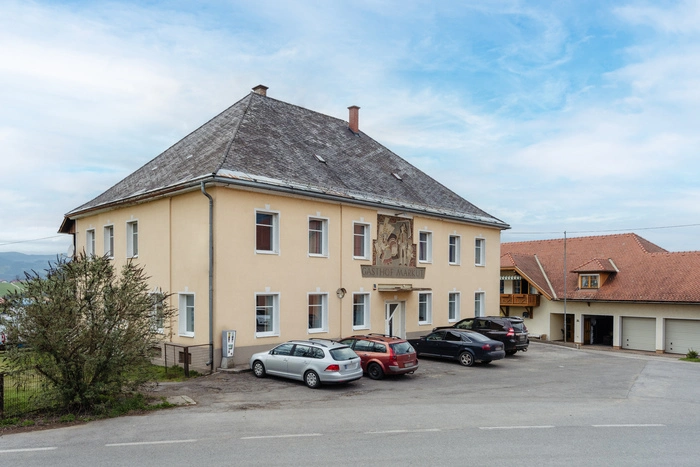 Das Gasthaus Markut vor dem Umbau