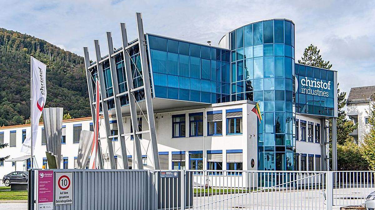 Das Hauptquartier der Christof Industries in Graz