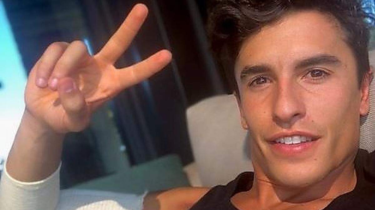 Grüße aus dem Krankenbett: Marc Marquez