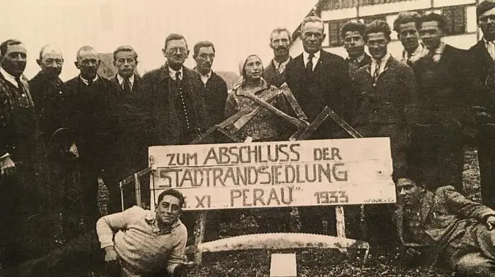 1933 wurde die Siedlung fertiggestellt