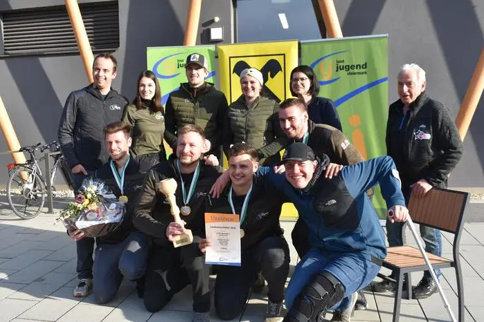 Das Siegerteam aus St. Kathrein am Offenegg