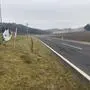 Anrainer wünschen sich hier an der L 256 (Kalcher Landesstraße) ein Tempolimit von 70 km/h