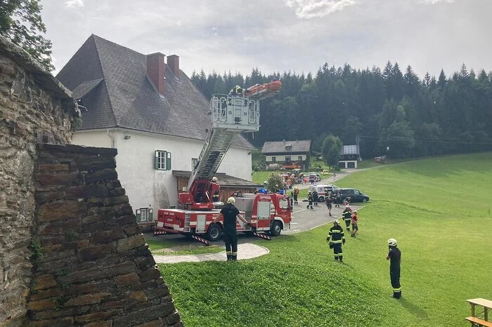 Der Einsatzort liegt auf 1145 Meter Seehöhe.