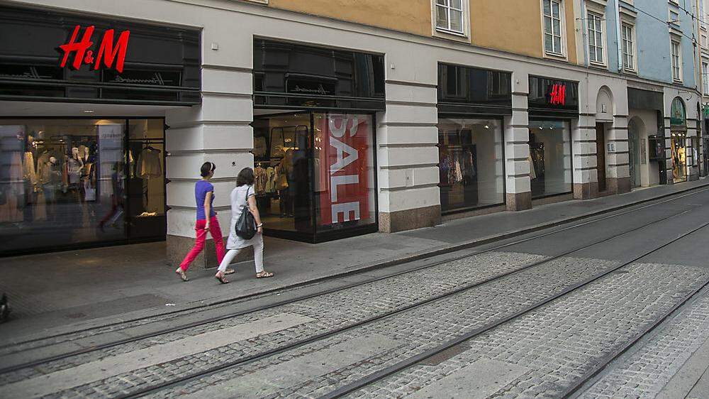 H&M Filiale am Grazer Hauptplatz