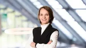 Das Bild zeigt Yevheniia Andriichenko