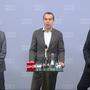 Spontane Pressekonferenz der SPÖ-Spitze