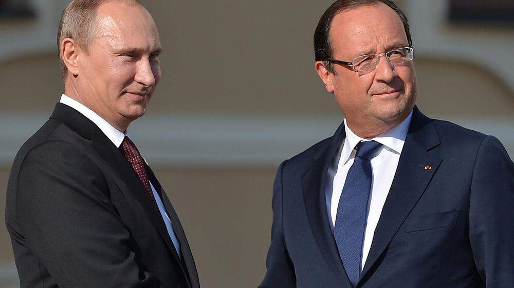 Putin und Hollande