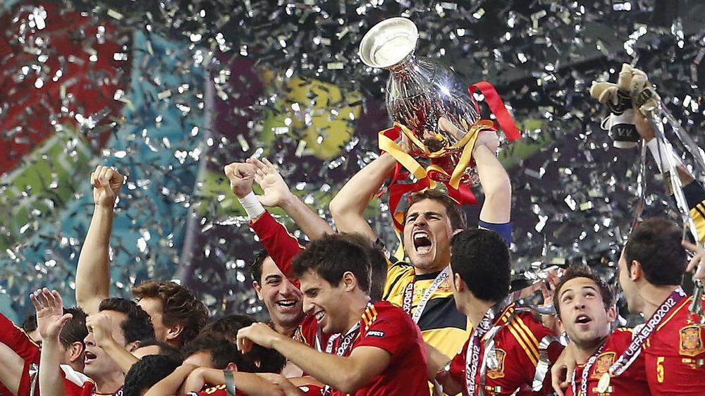 Der amtierende Europameister: Spanien