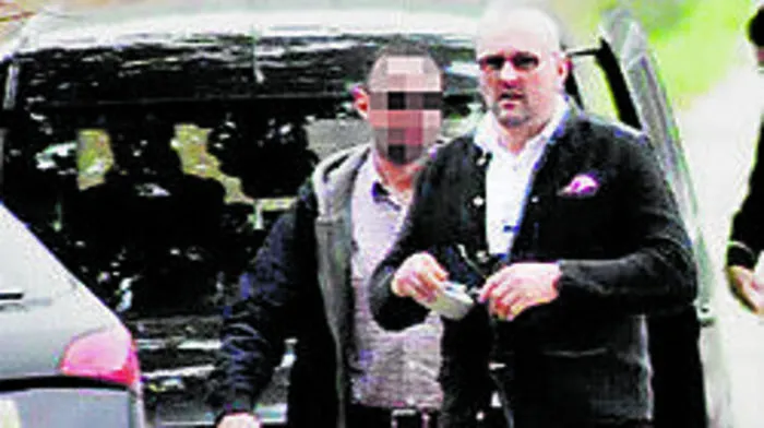 Riccardo Sturm bei seiner Ankunft am Zollfeld