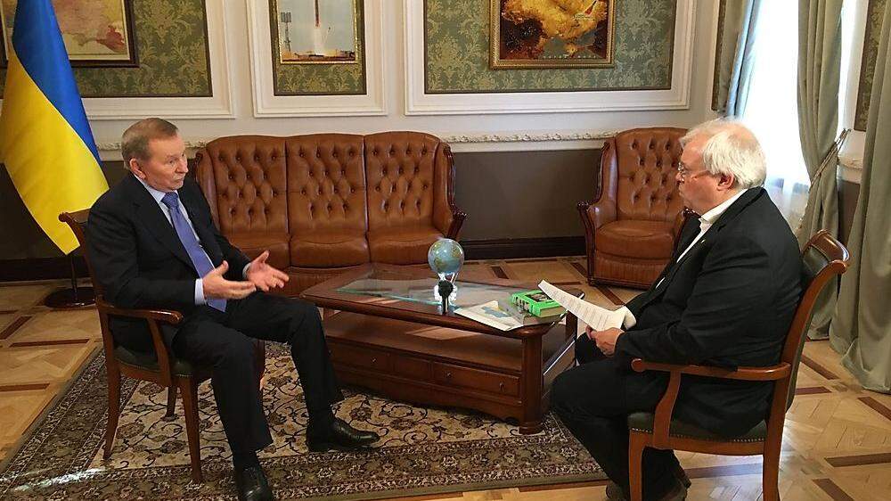 Leonid Kutschma im Interview mit Christian Wehrschütz
