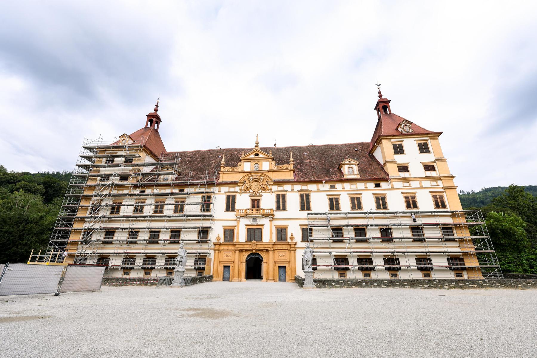Nach Debatte um Finanzierung fließen Millionen für Schloss Eggenberg