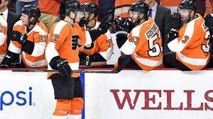 NHL-Stürmer Michael Raffl erzielte gegen Washington bisher einen von sechs Treffern der Philadelphia Flyers. Heute folgt das sechste Duell