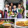 Seitner-Chefin Christine Berger (links außen) mit ihrem Mann, Apotheker Karl Berger (hinten), ihrer Mutter sowie Seniorchefin Anna Göderle und den Töchtern Christin (links) und Carolin