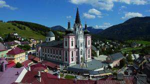 Die Basilika Mariazell ist Ziel einer Voitsberger Pilgergruppe