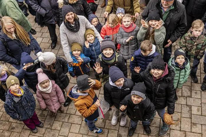 Striezelwerfen Stein im Jauntal Februar 2025