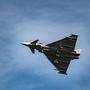 Ein Eurofighter bei der Airpower in Zeltweg