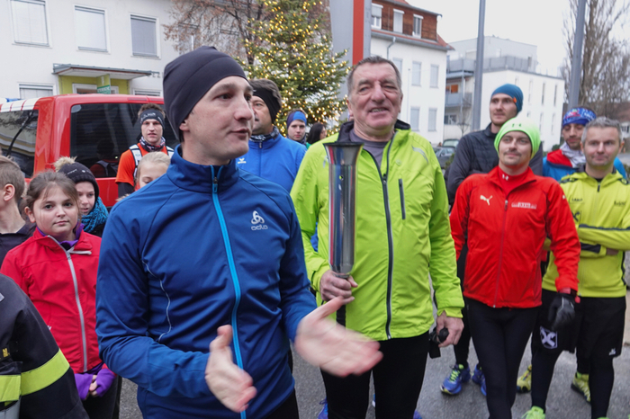 Seit dem Jahr 2000 organisiert Franz Herbst und auch Stefan Huber von der Feuerwehr Hirnsdorf den Friedenslauf.