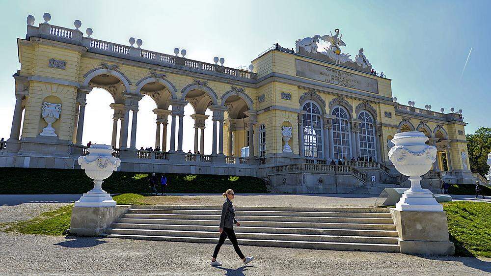 Ein österreichisches Baujuwel: die Gloriette im Schönbrunner Schlosspark