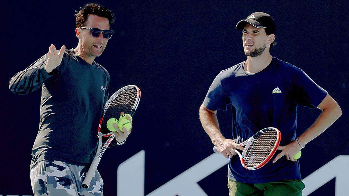 Wolfgang und Dominic Thiem