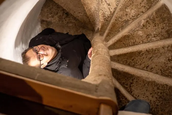 ... und Wendeltreppen ...