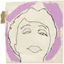 <em>Andy Warhol,</em> <em>Ohne Titel (Portrait of a Woman), um 1953</em>