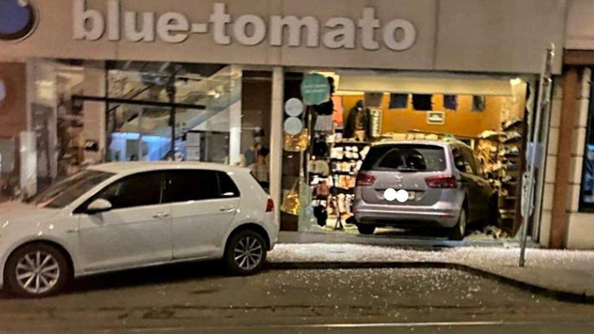 Schrecksekunden Freitagabend in der Murgasse