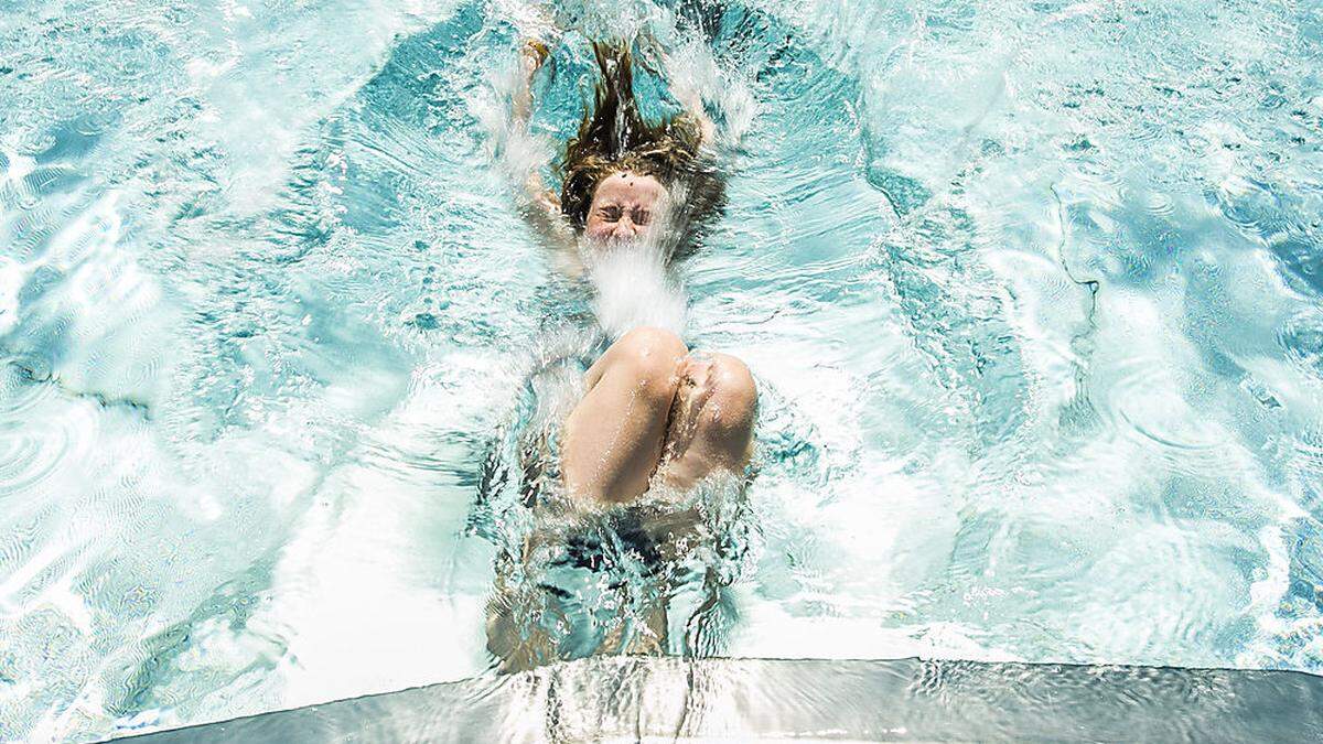 Tropische Temperaturen trieben die Grazer am Dienstag ins Schwimmbad